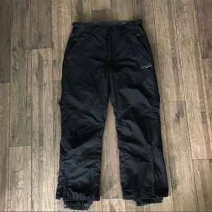 Men’s Columbia large black snow pants